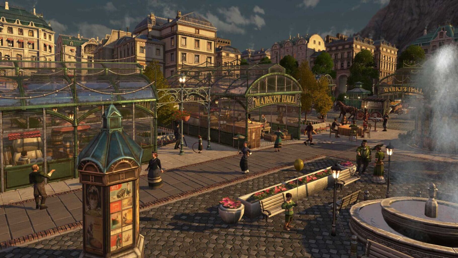 Captura de pantalla - Anno 1800: Pedestrian Zone Pack