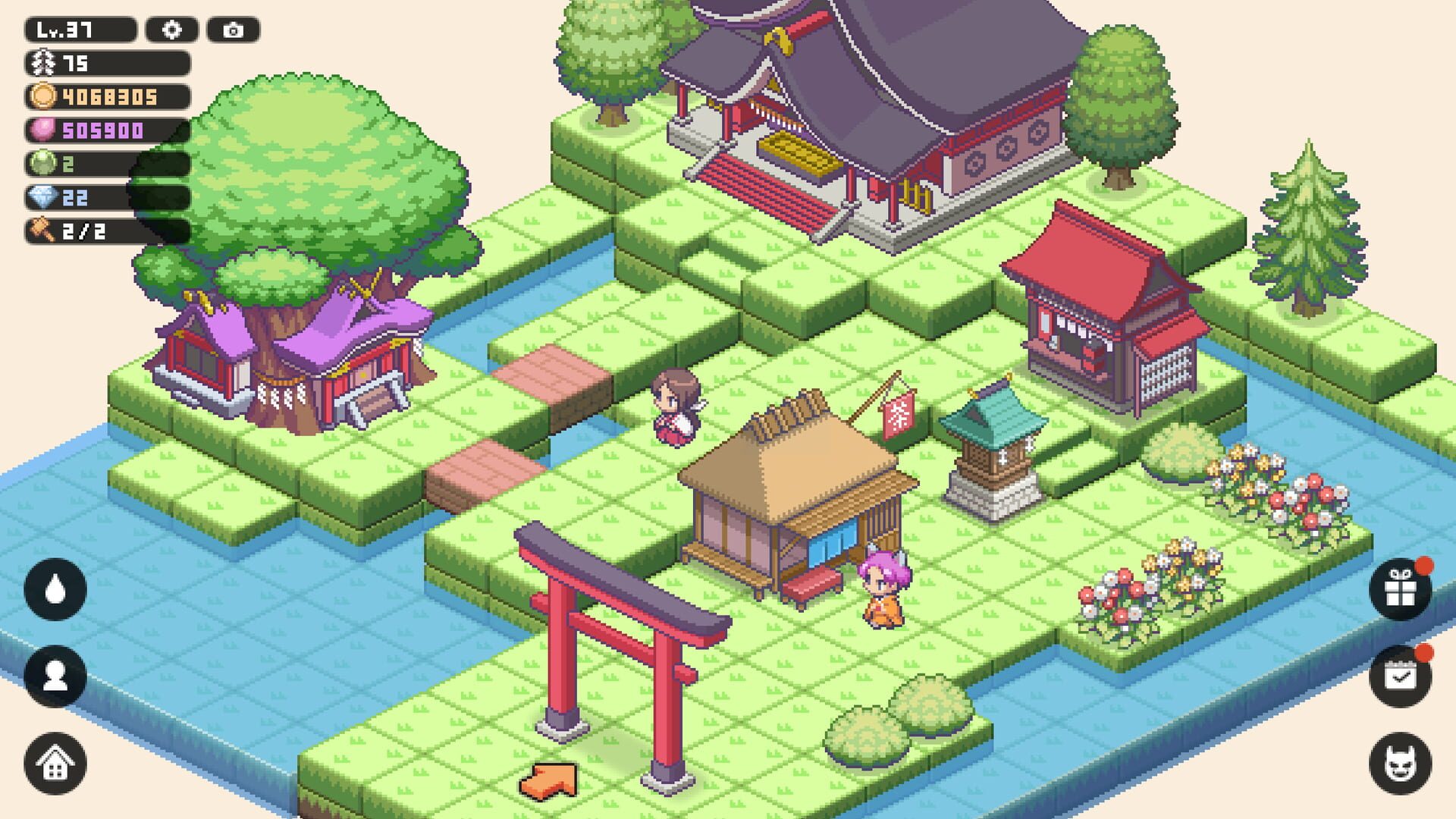 Pixel Shrine: Jinja - Screenshot