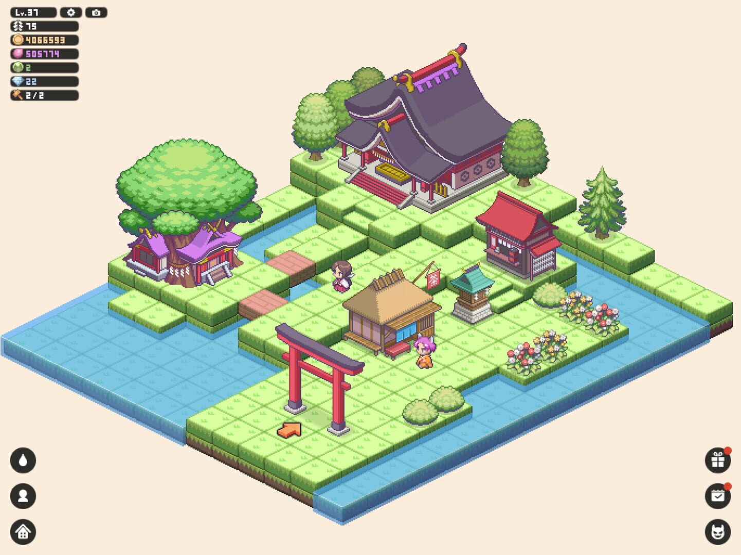 Pixel Shrine: Jinja - Screenshot