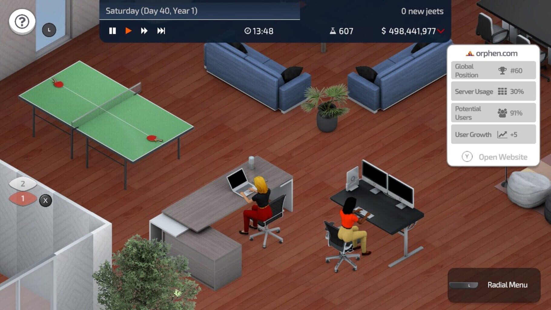 Captura de pantalla - Startup Company: Console Edition