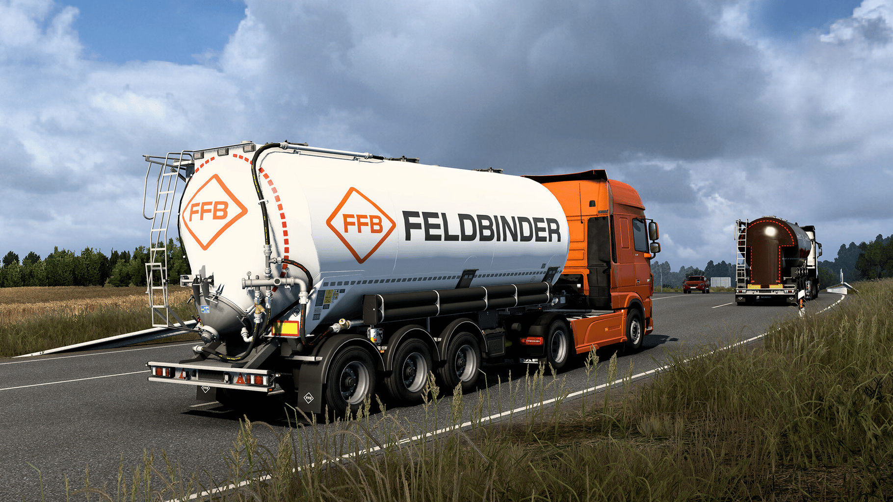 Euro Truck Simulator 2: Feldbinder Trailer Pack screenshot