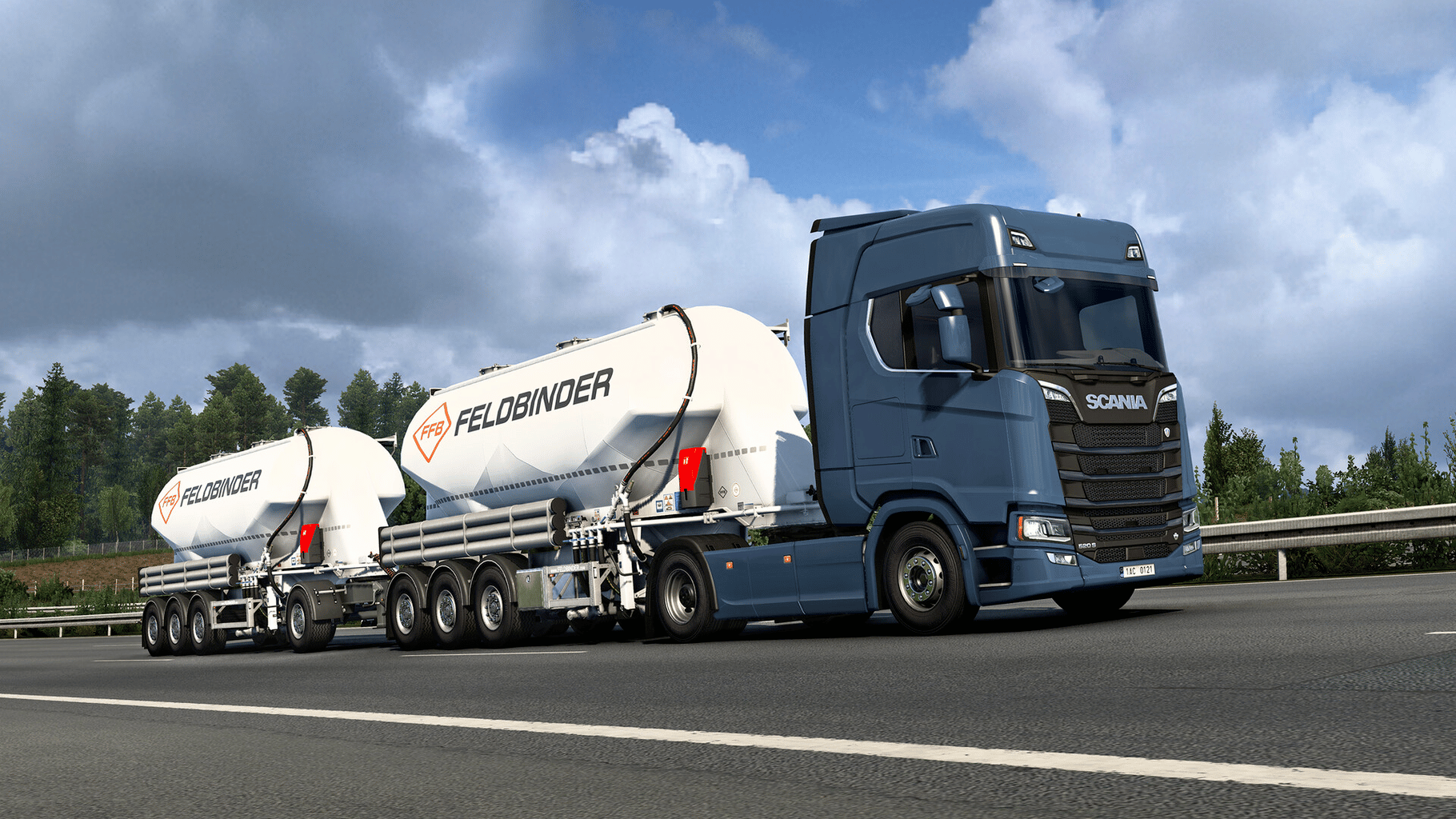 Euro Truck Simulator 2: Feldbinder Trailer Pack screenshot