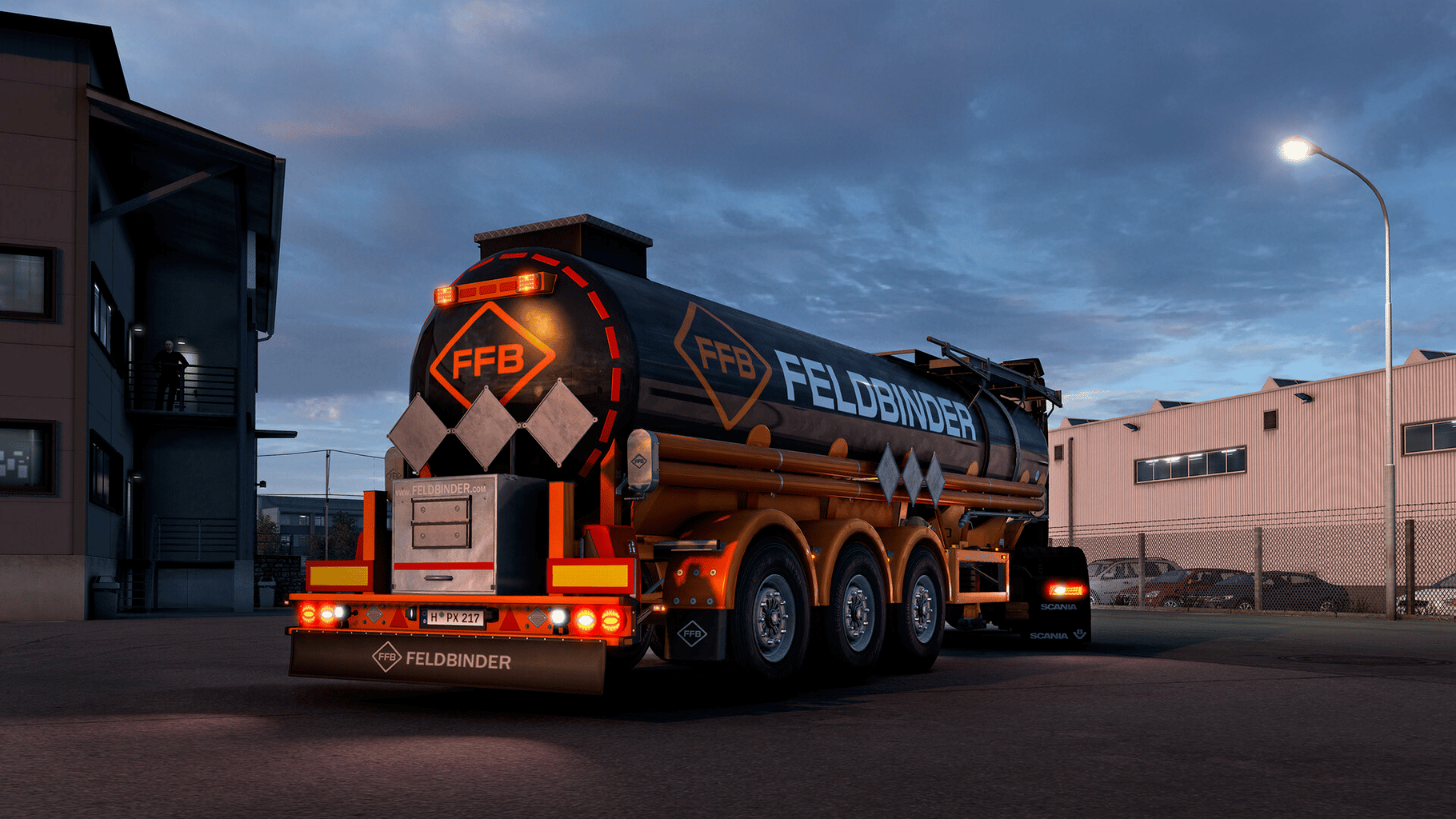 Euro Truck Simulator 2: Feldbinder Trailer Pack screenshot