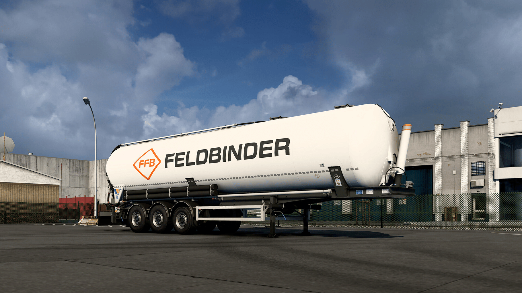 Euro Truck Simulator 2: Feldbinder Trailer Pack screenshot