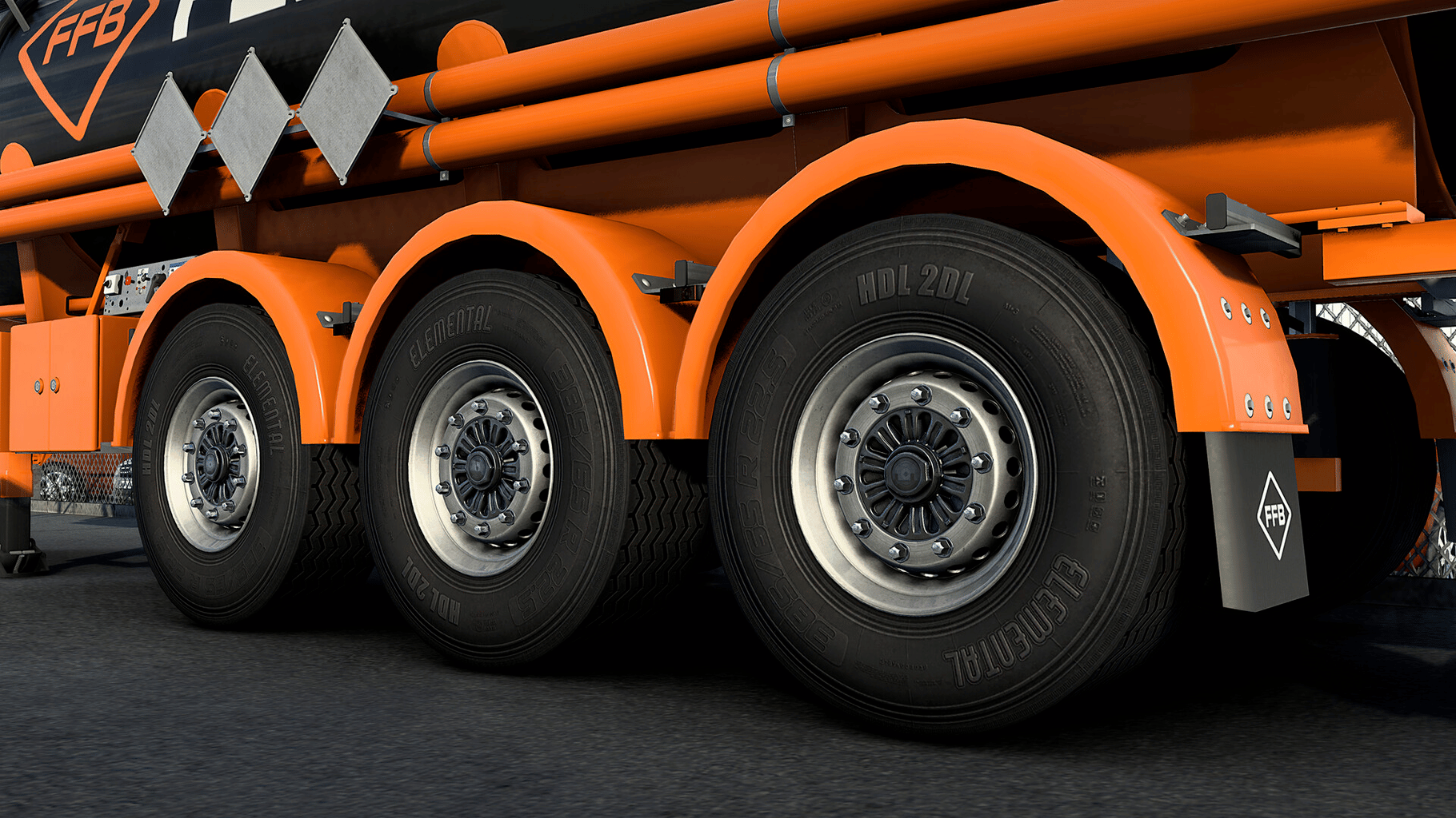 Euro Truck Simulator 2: Feldbinder Trailer Pack screenshot