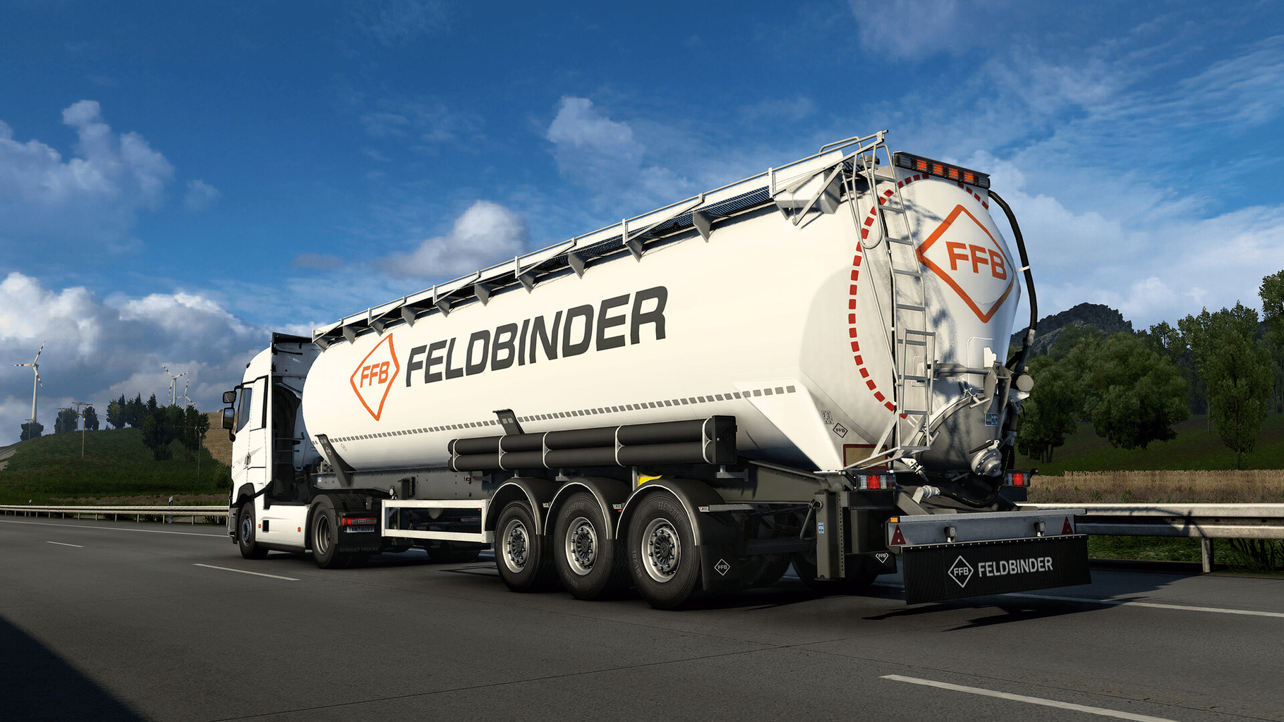 Euro Truck Simulator 2: Feldbinder Trailer Pack screenshot