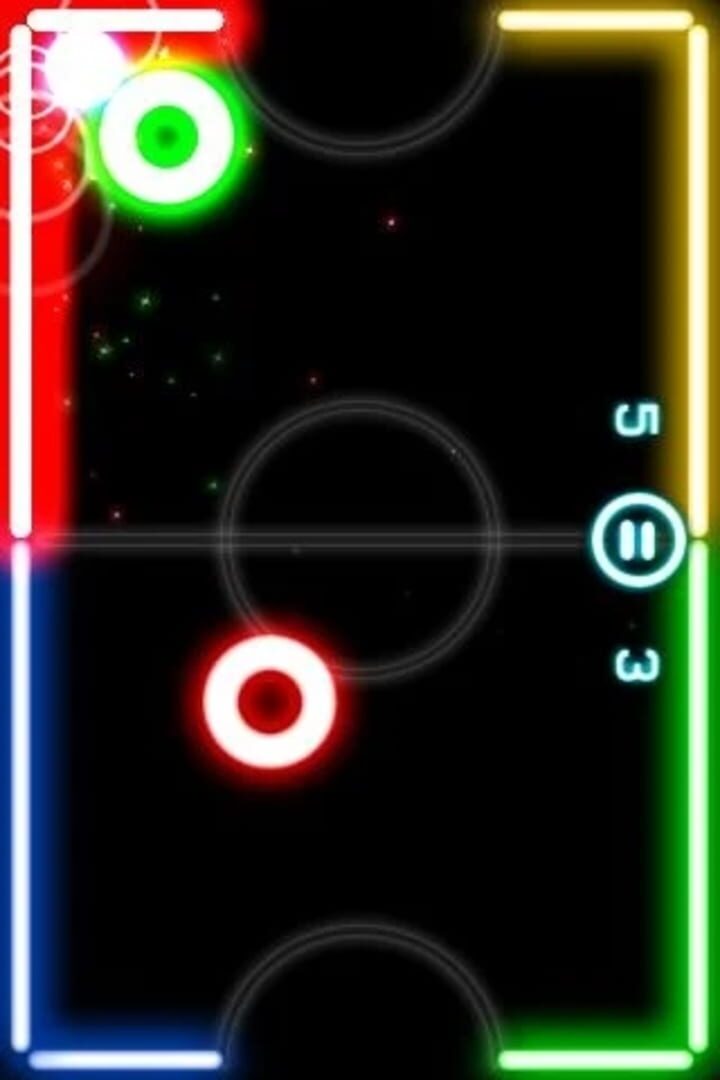 Captura de pantalla - Glow Hockey 2