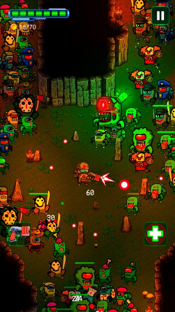 Zombie Space Shooter II - Screenshot