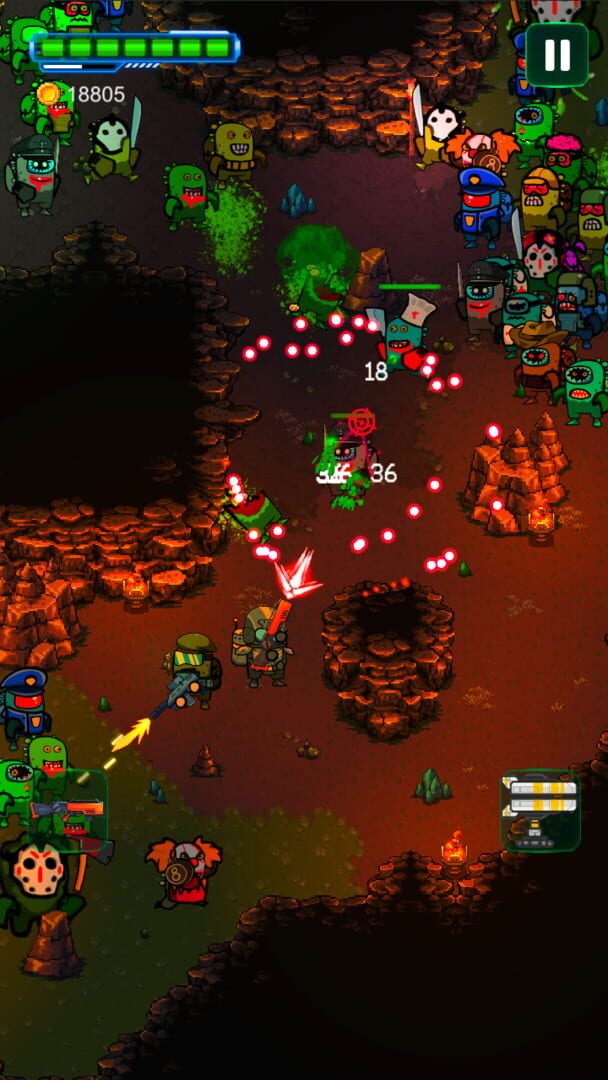 Zombie Space Shooter II - Screenshot