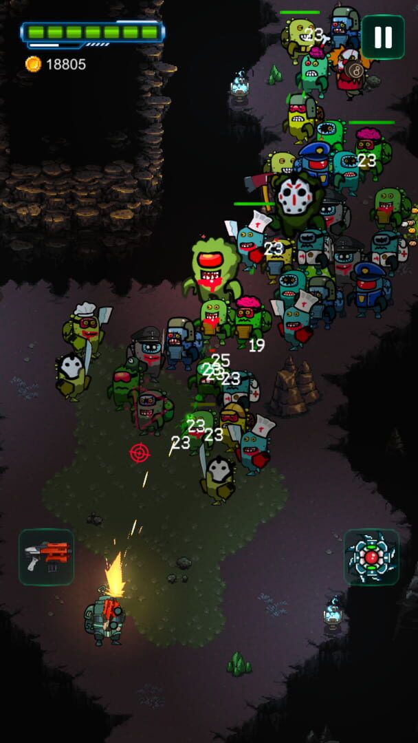 Zombie Space Shooter II - Screenshot