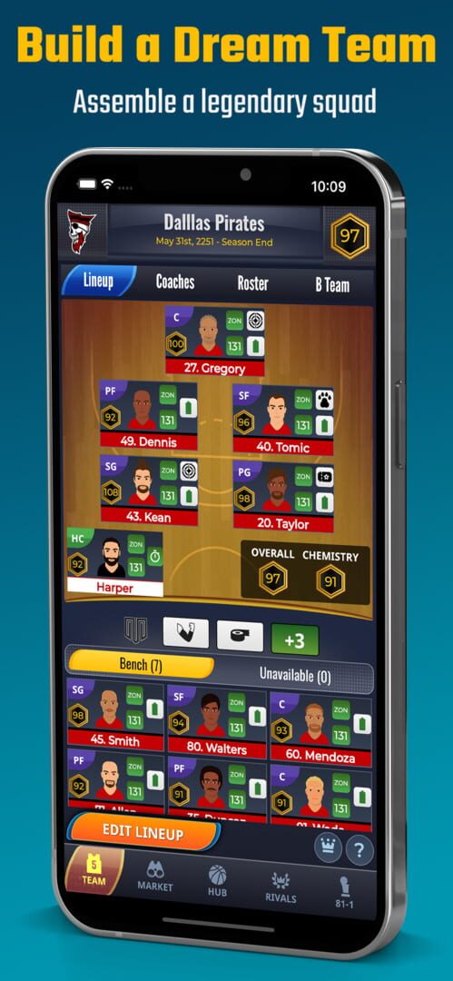 Ultimate Pro Basketball GM - Screenshot