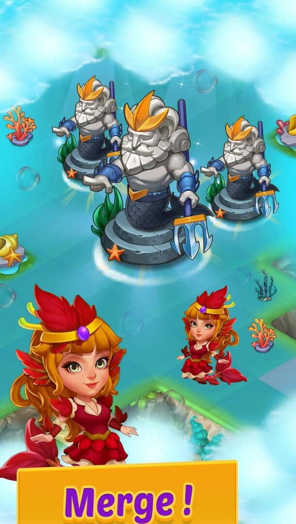 Merge Mermaids - Screenshot