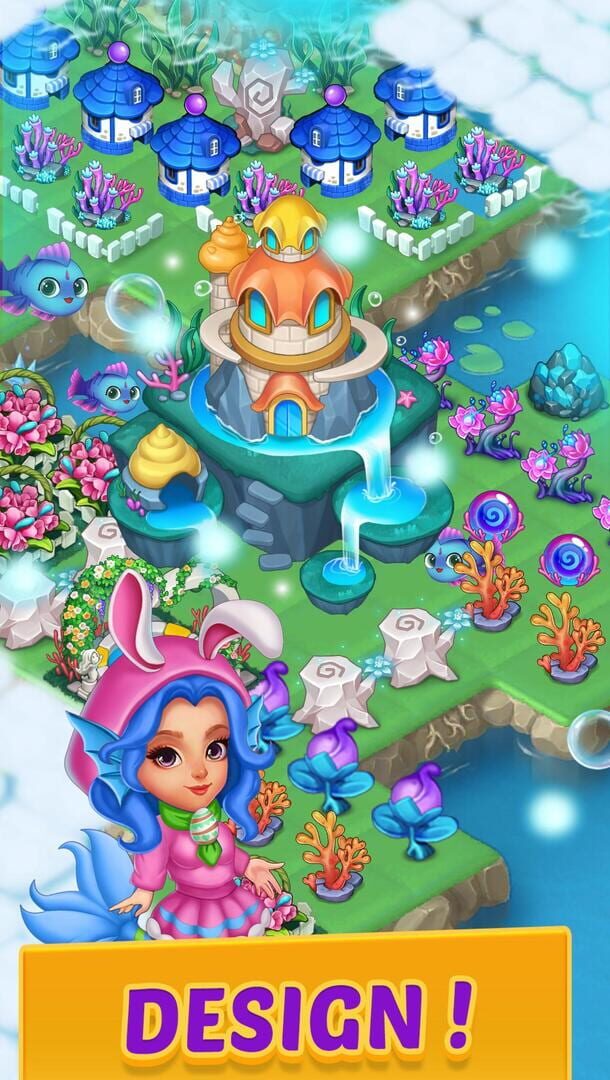 Merge Mermaids - Screenshot