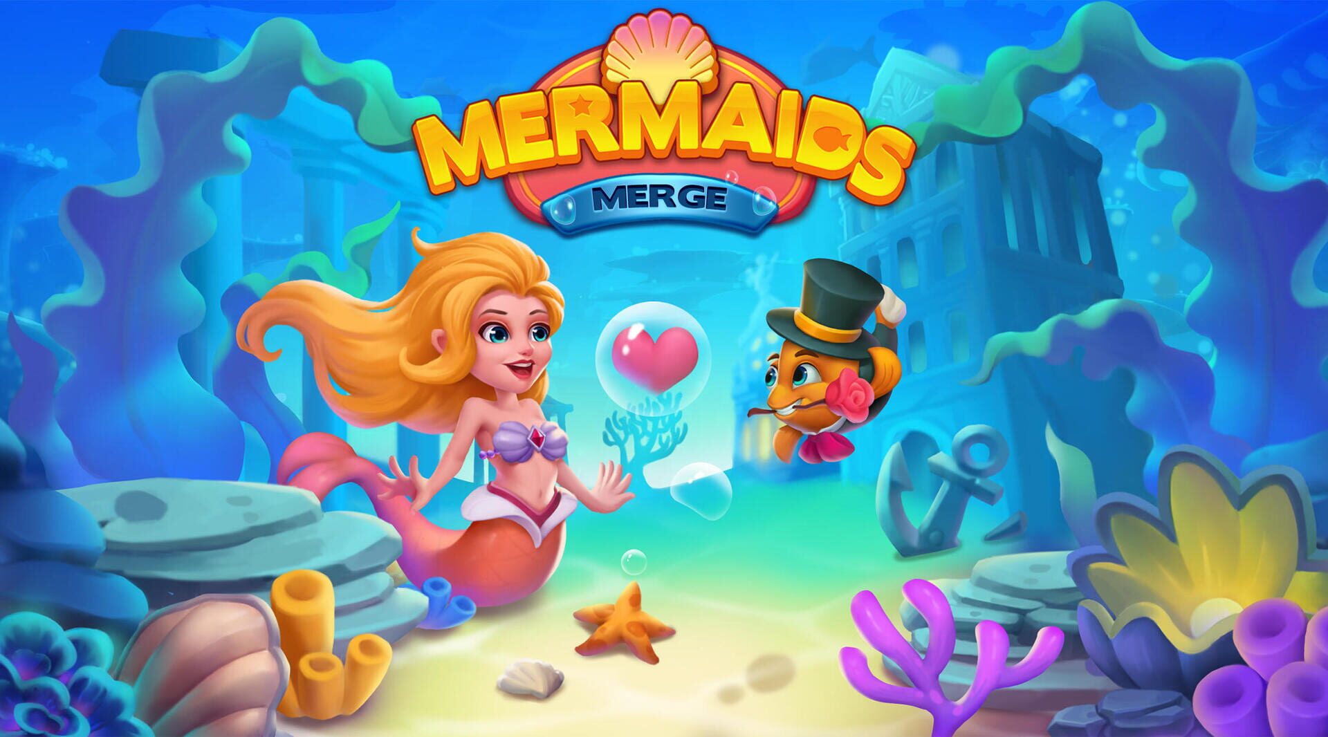Merge Mermaids - Screenshot
