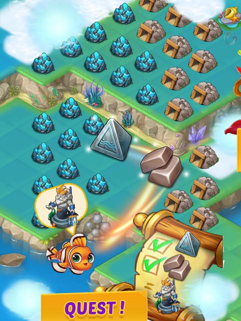 Merge Mermaids - Screenshot