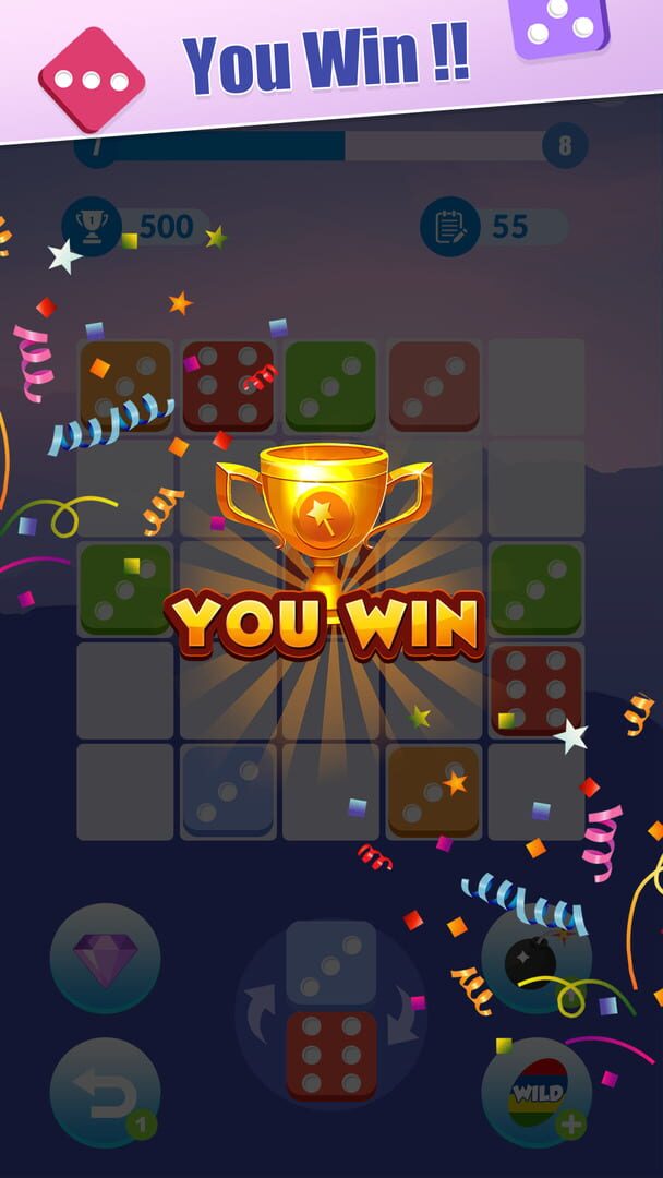 Dice Merge - Screenshot