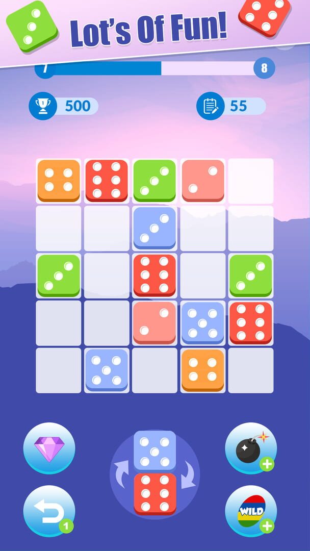 Dice Merge - Screenshot