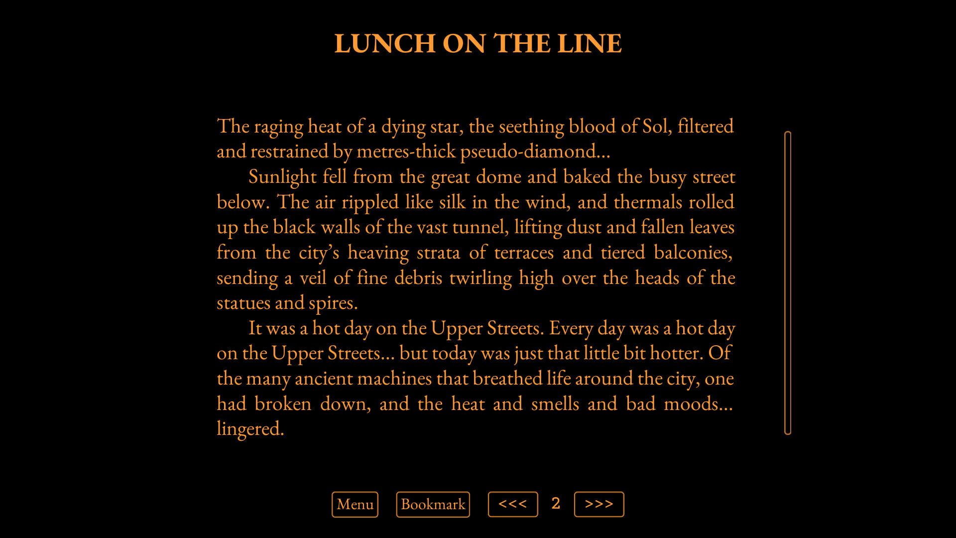 Tales from the Burning Sea - Screenshot