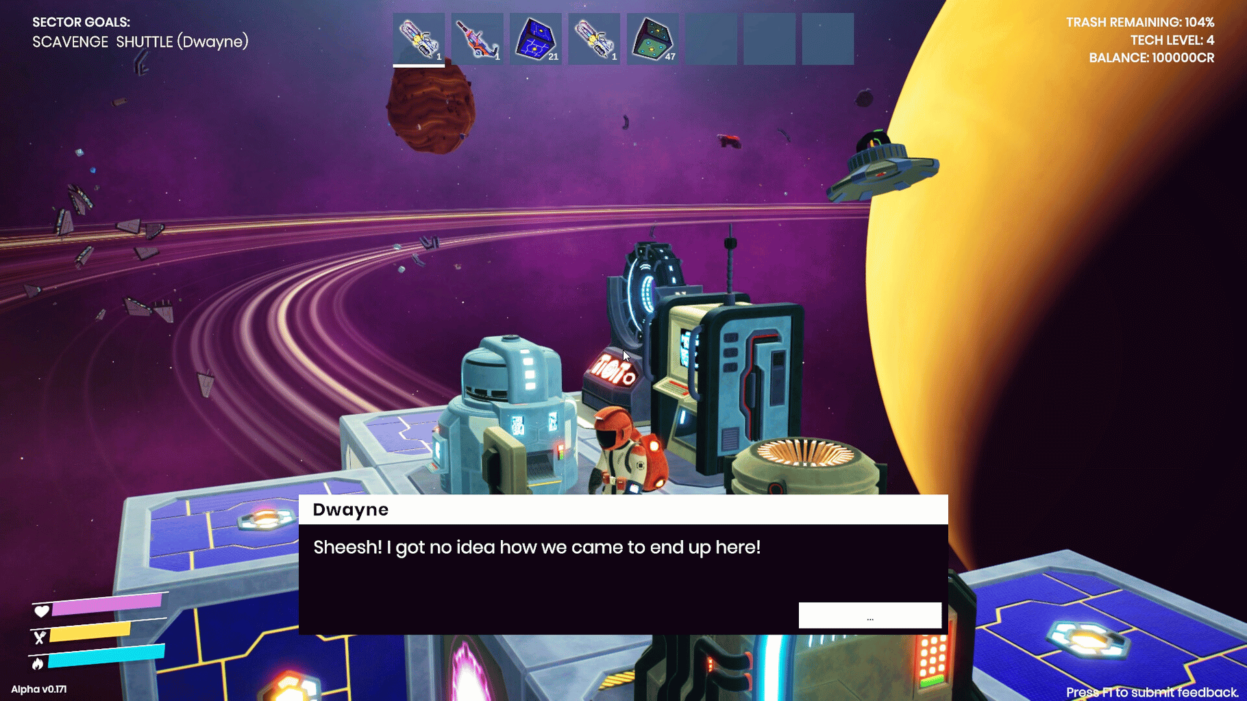 Space Trash Scavenger screenshot