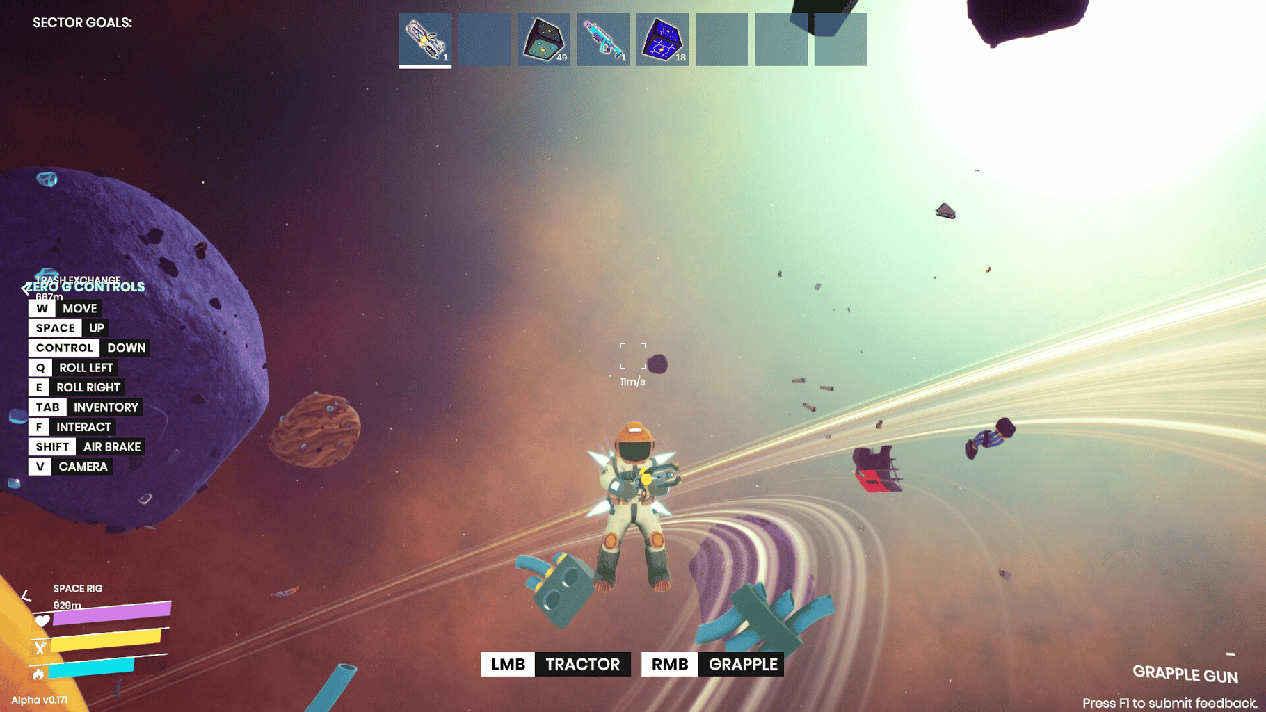 Space Trash Scavenger screenshot