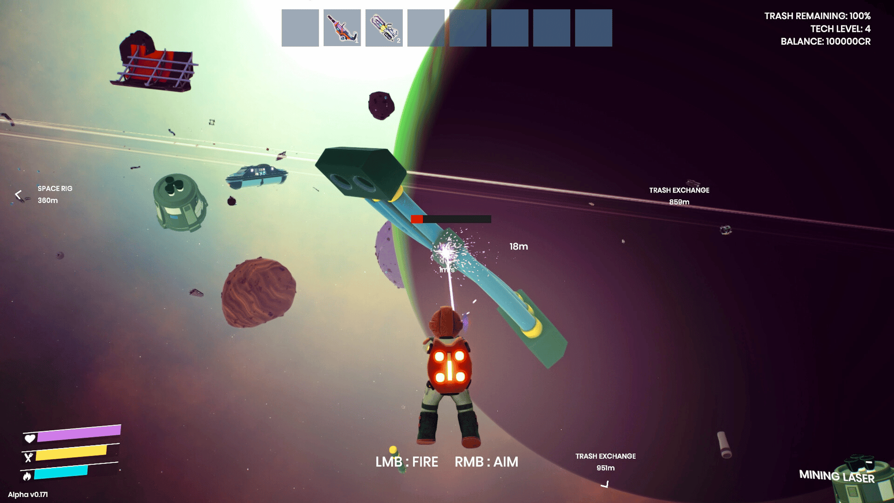 Space Trash Scavenger screenshot