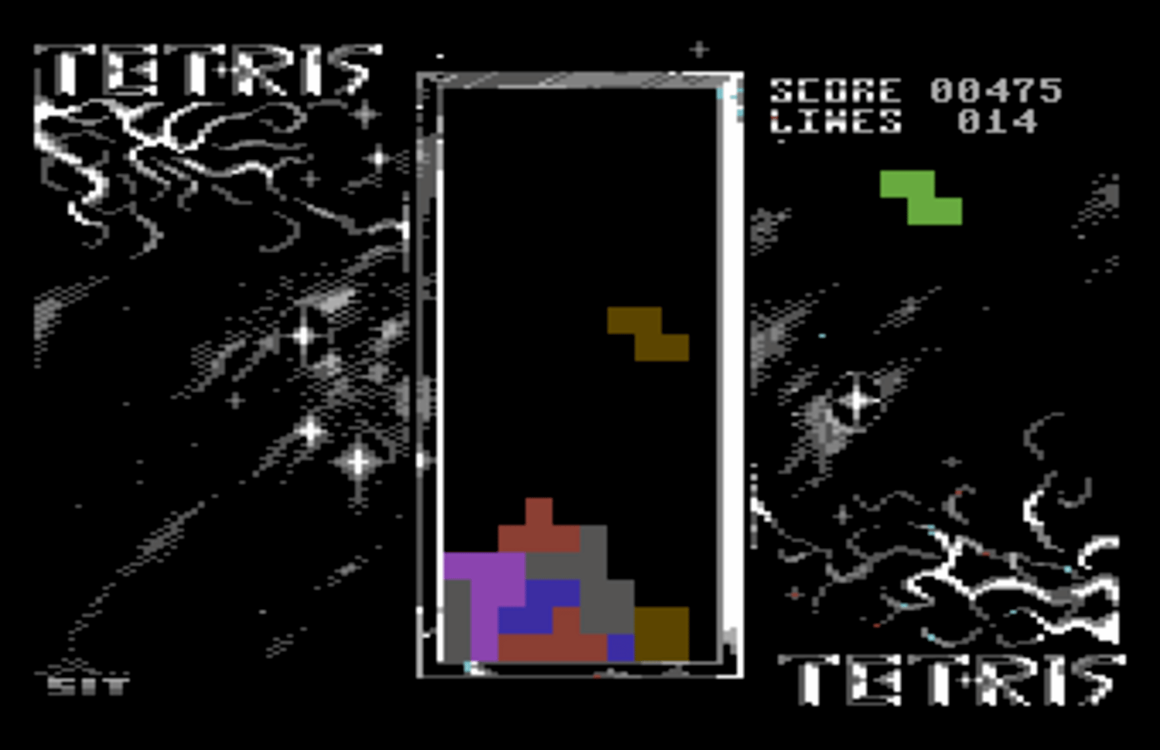 Tetris screenshot