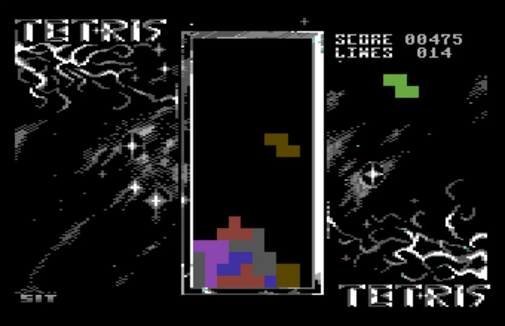 Captura de pantalla - Tetris