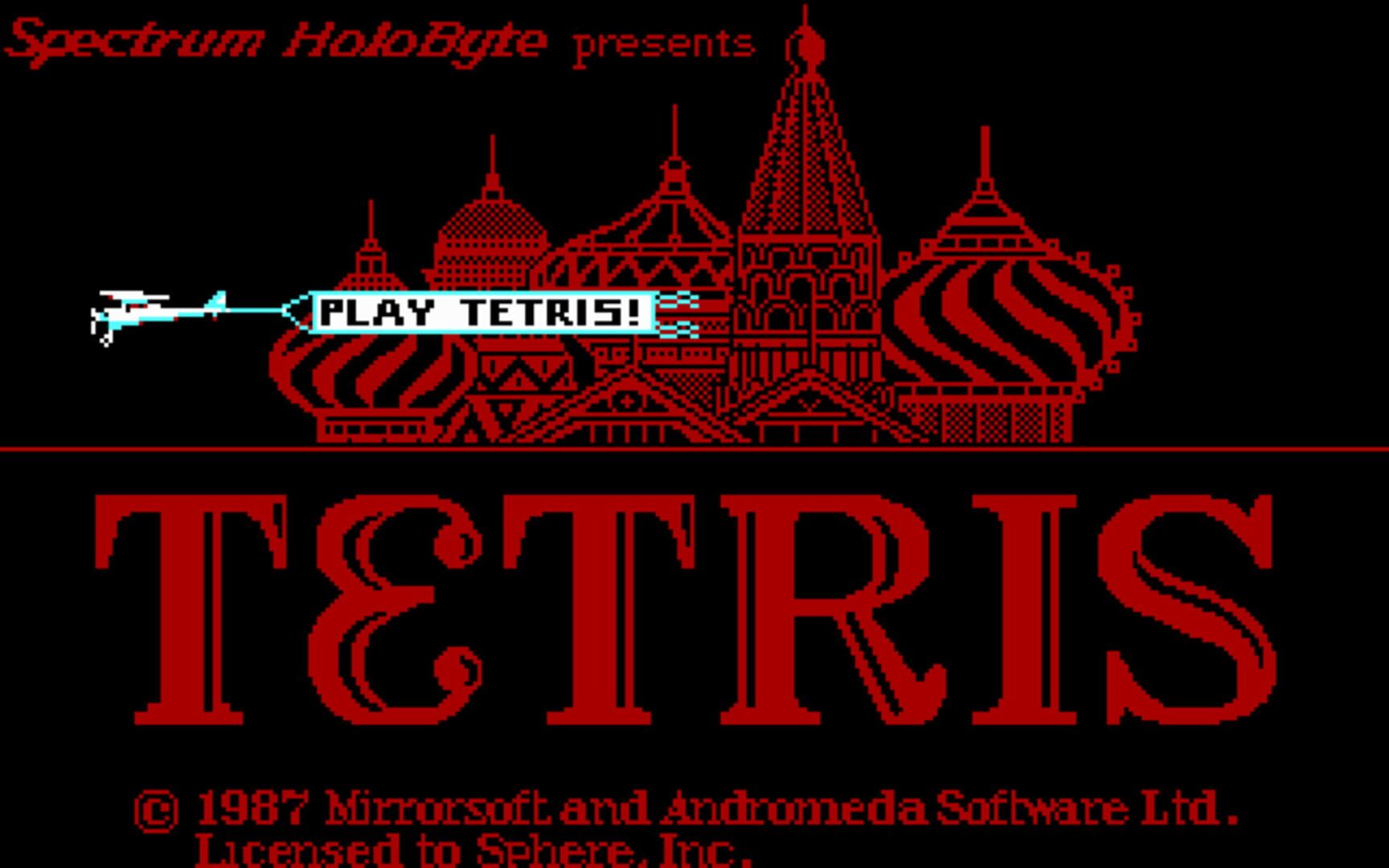 Captura de pantalla - Tetris