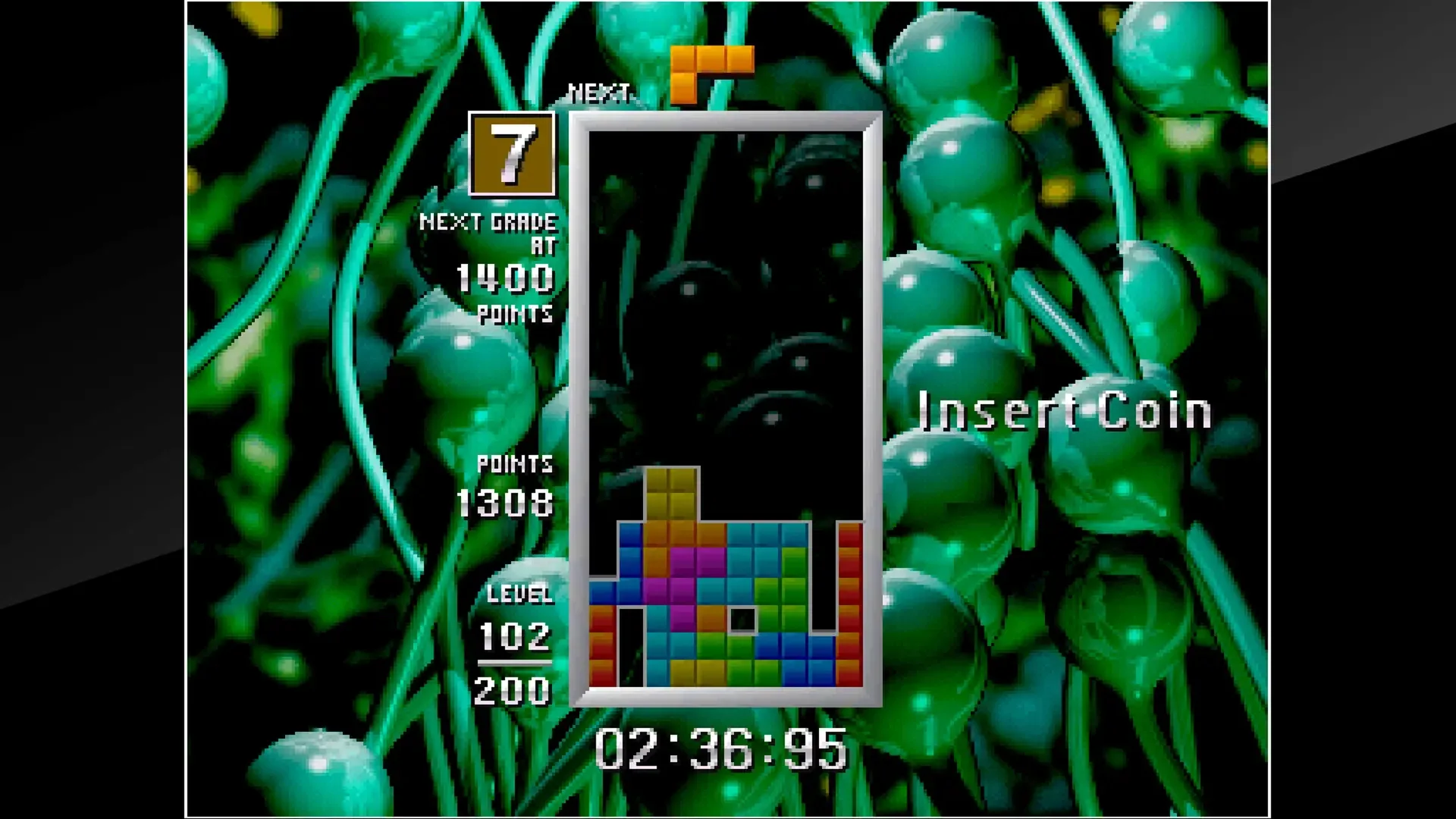 Captura de pantalla - Arcade Archives: Tetris the Grand Master
