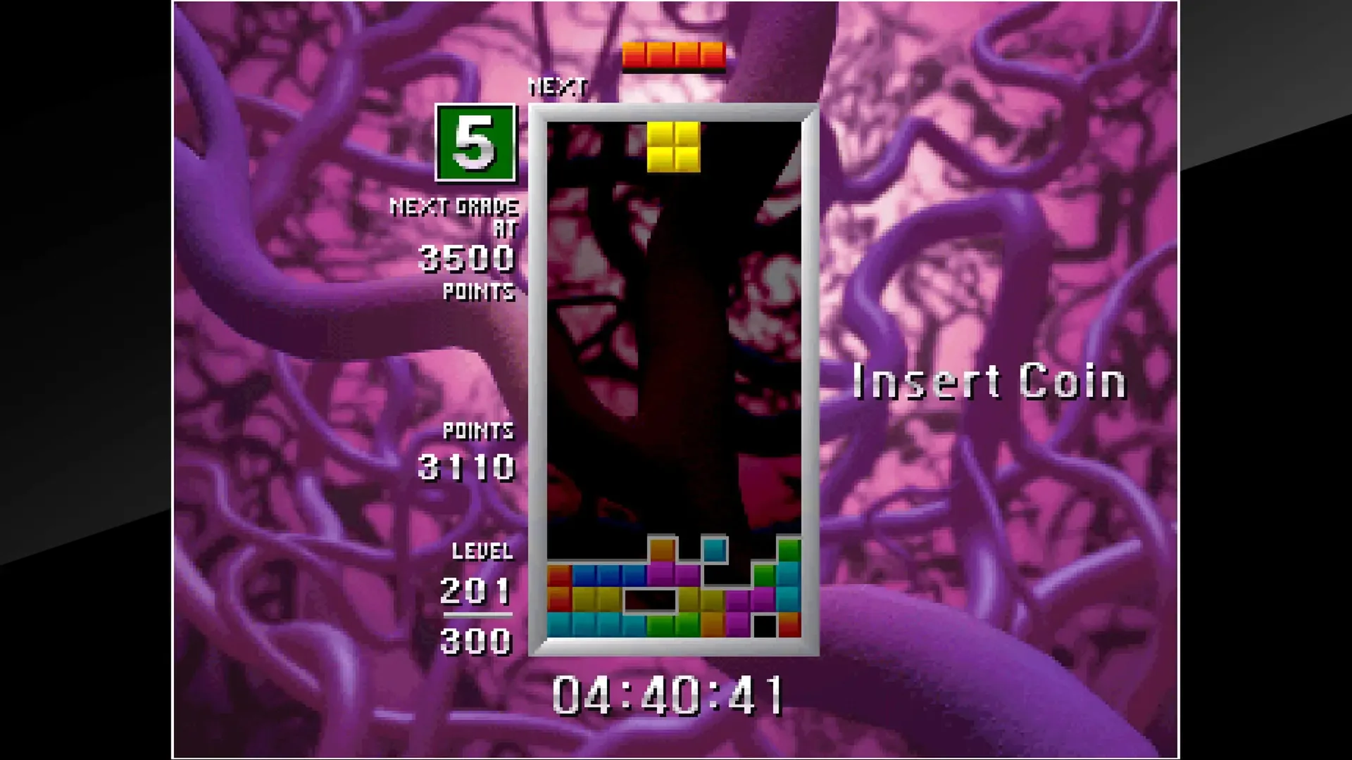 Captura de pantalla - Arcade Archives: Tetris the Grand Master