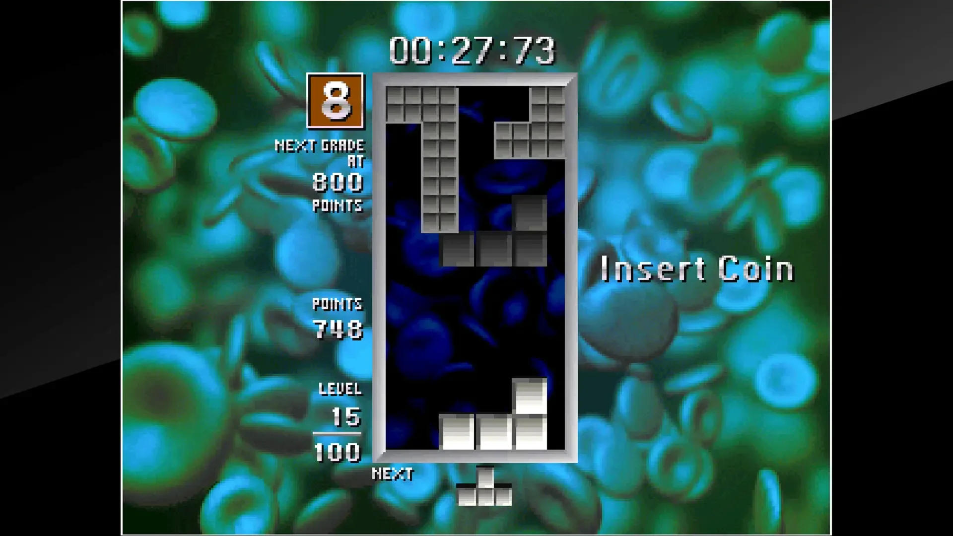 Captura de pantalla - Arcade Archives: Tetris the Grand Master