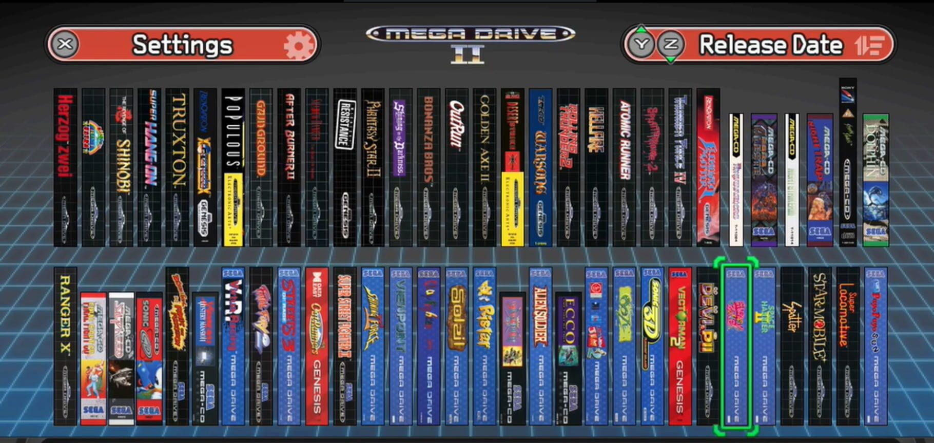 Captura de pantalla - Mega Drive Mini 2