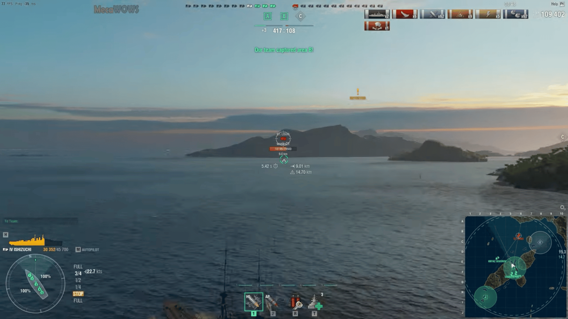 World of Warships: Starter Pack - Ishizuchi screenshot