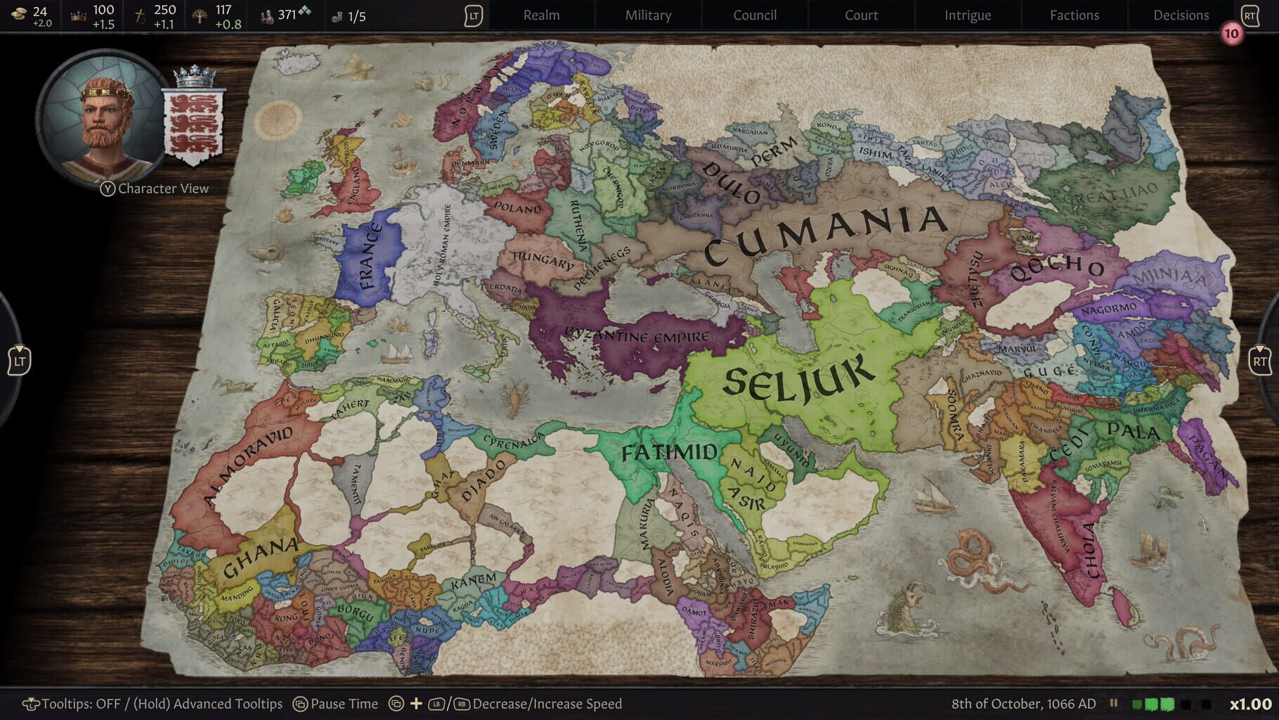 Captura de pantalla - Crusader Kings III: Royal Edition