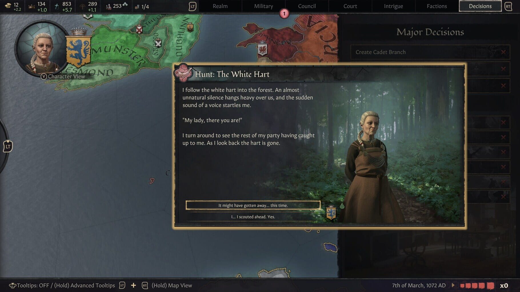 Captura de pantalla - Crusader Kings III: Royal Edition