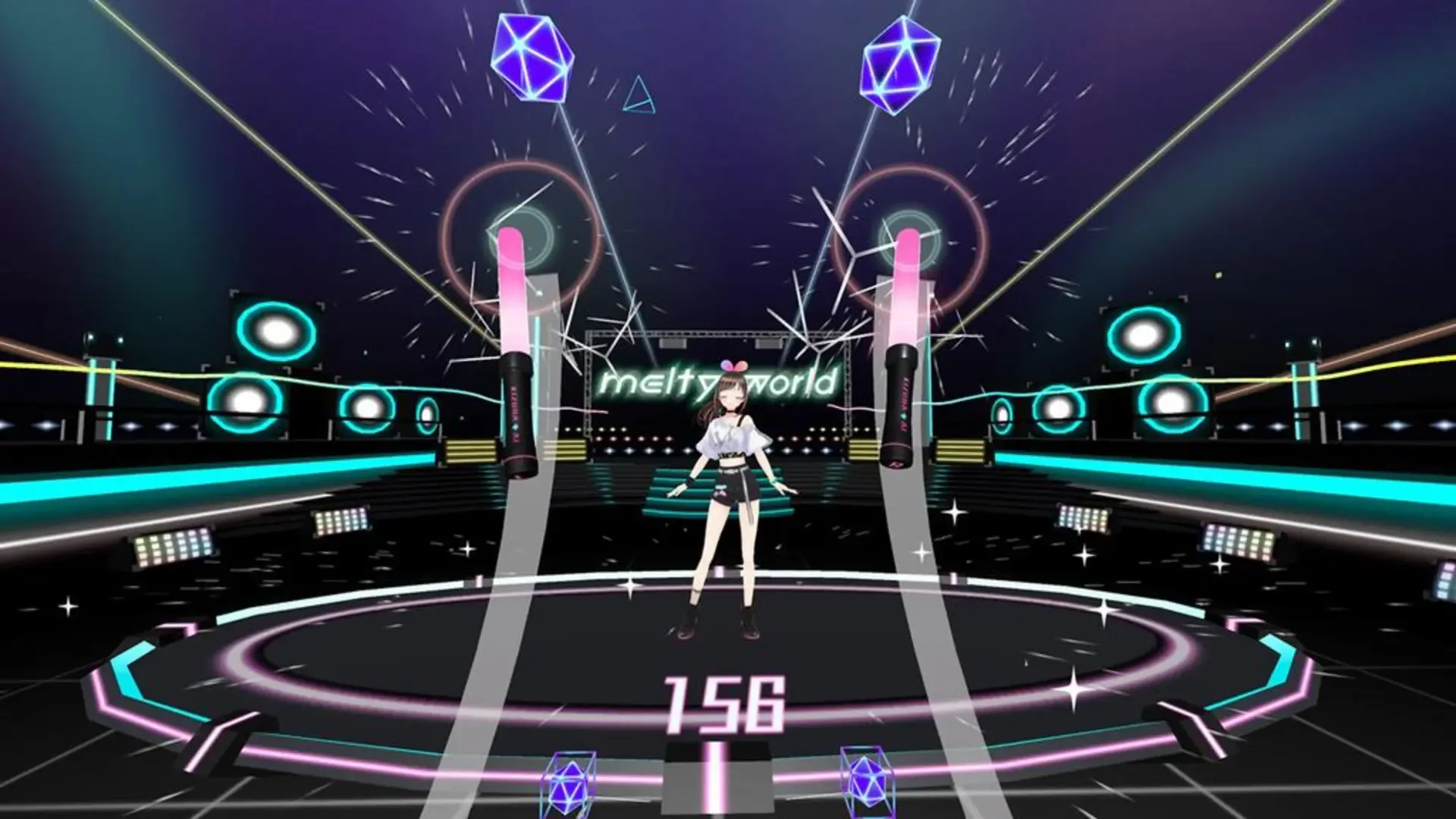 Captura de pantalla - Kizuna AI: Touch the Beat!