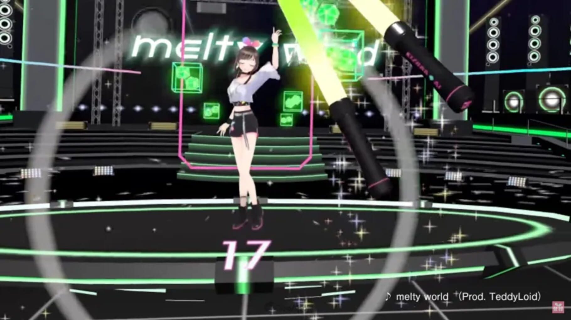 Kizuna AI: Touch the Beat! screenshot