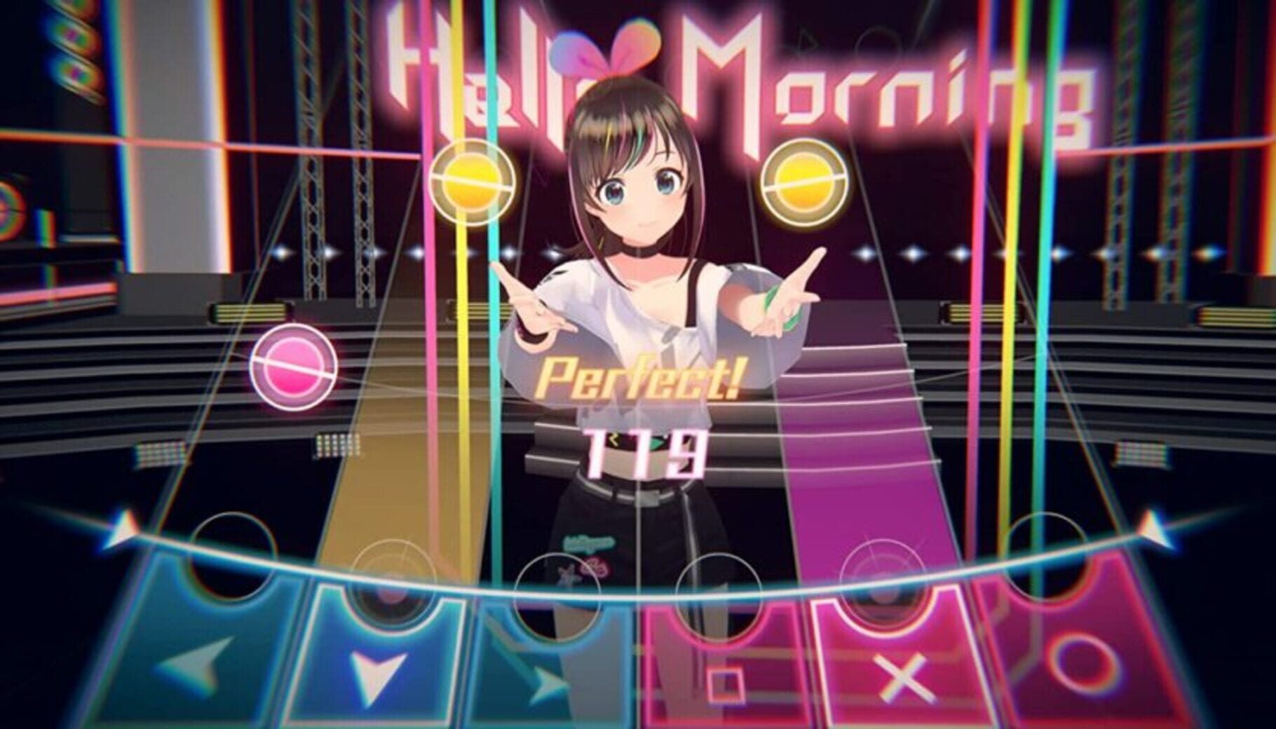 Captura de pantalla - Kizuna AI: Touch the Beat!