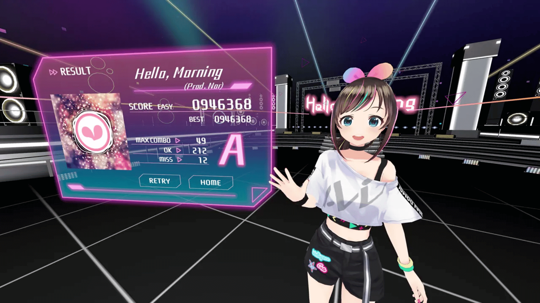 Kizuna AI: Touch the Beat! screenshot