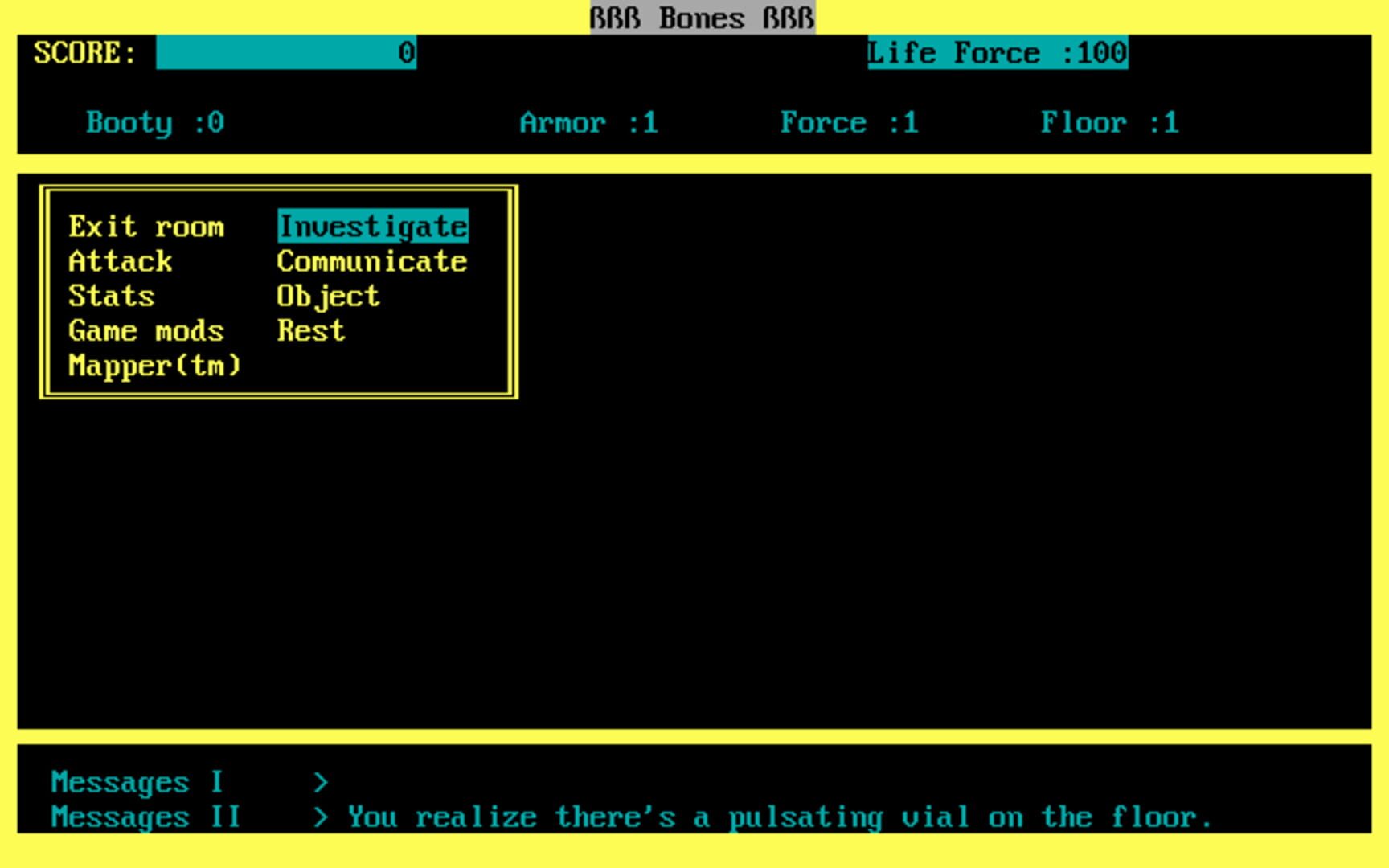 Bones: The Game of the Haunted Mansion - Screenshot