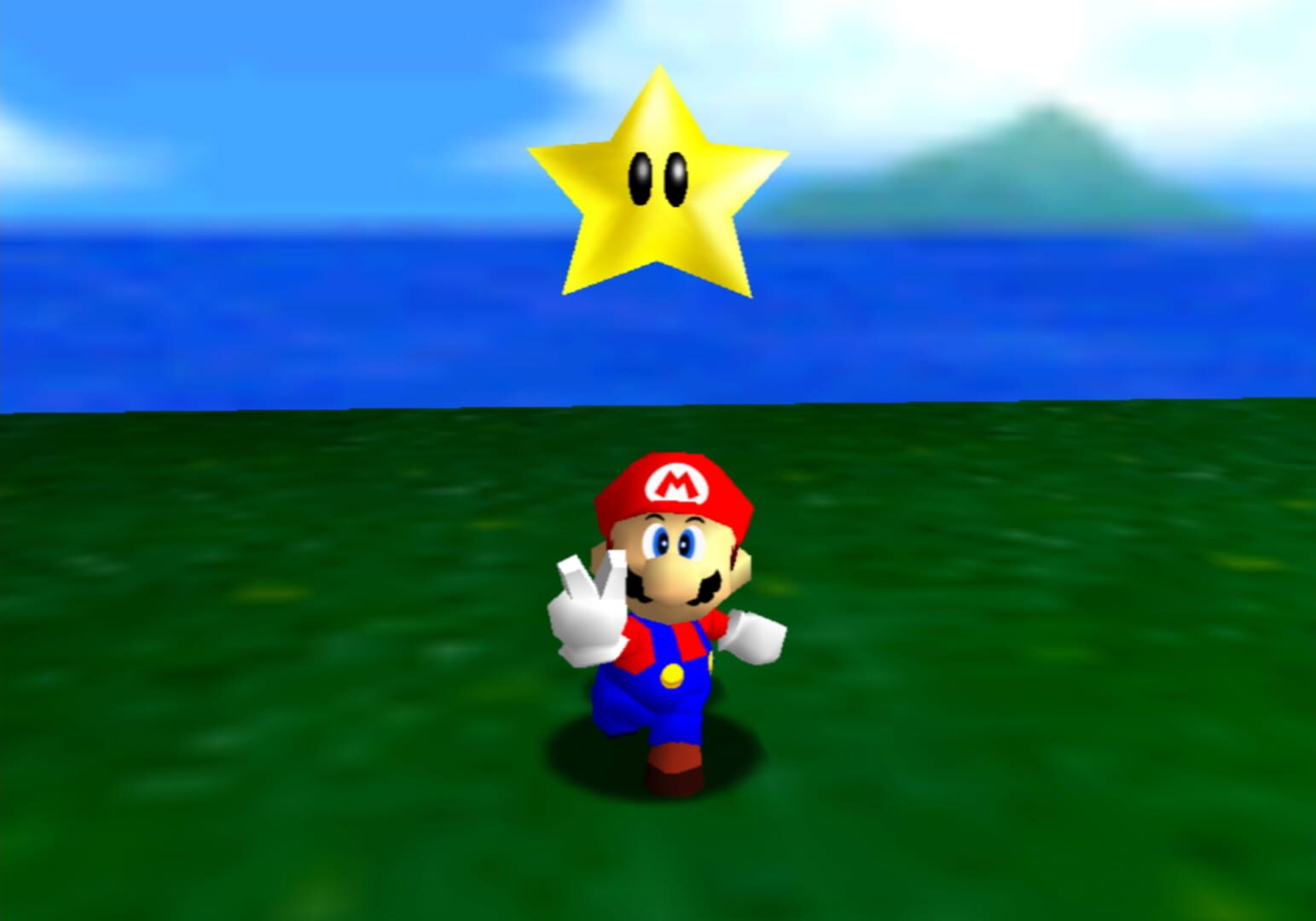 Captura de pantalla - Super Mario 64