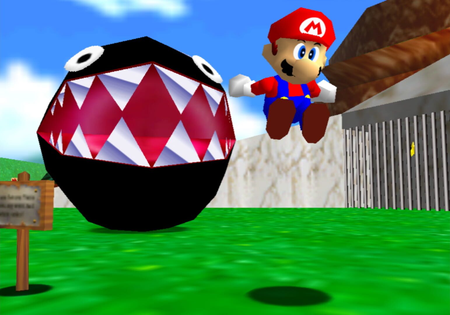 Captura de pantalla - Super Mario 64