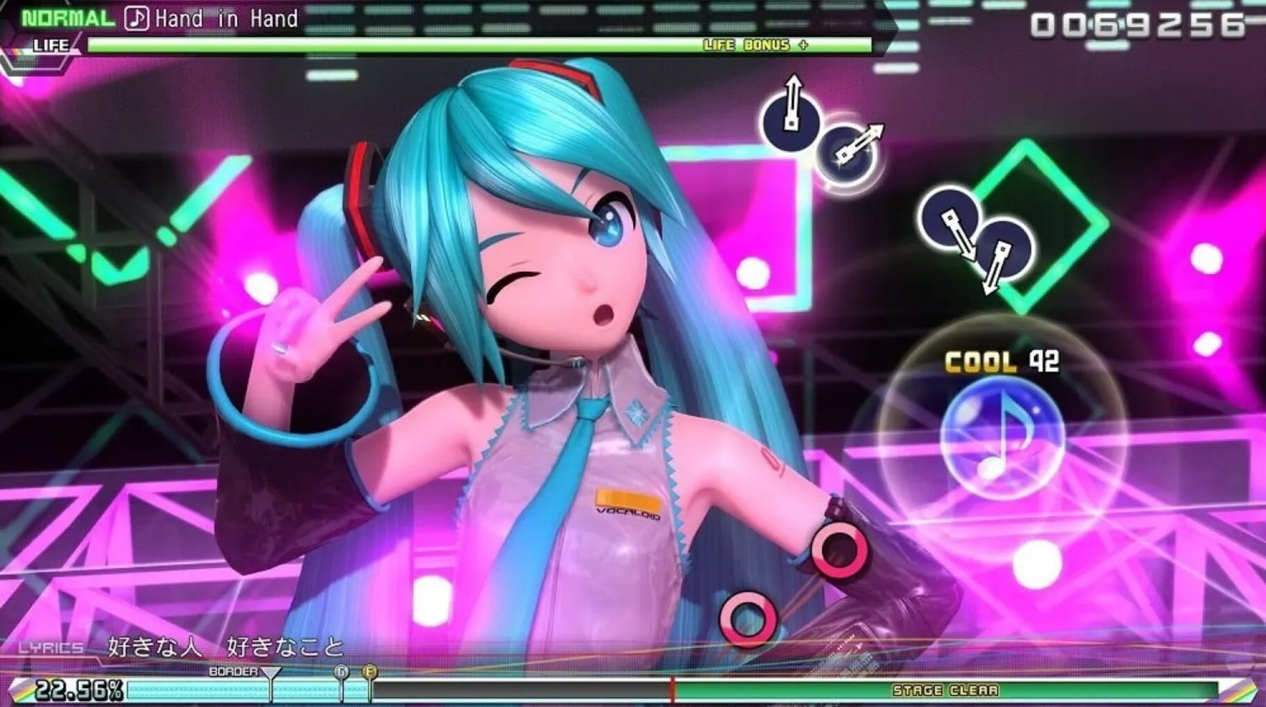 Captura de pantalla - Hatsune Miku: Project Diva Future Tone DX