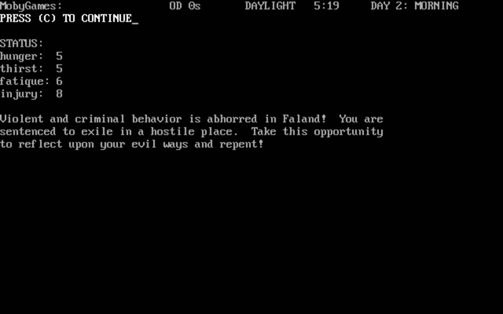 FallThru - Screenshot