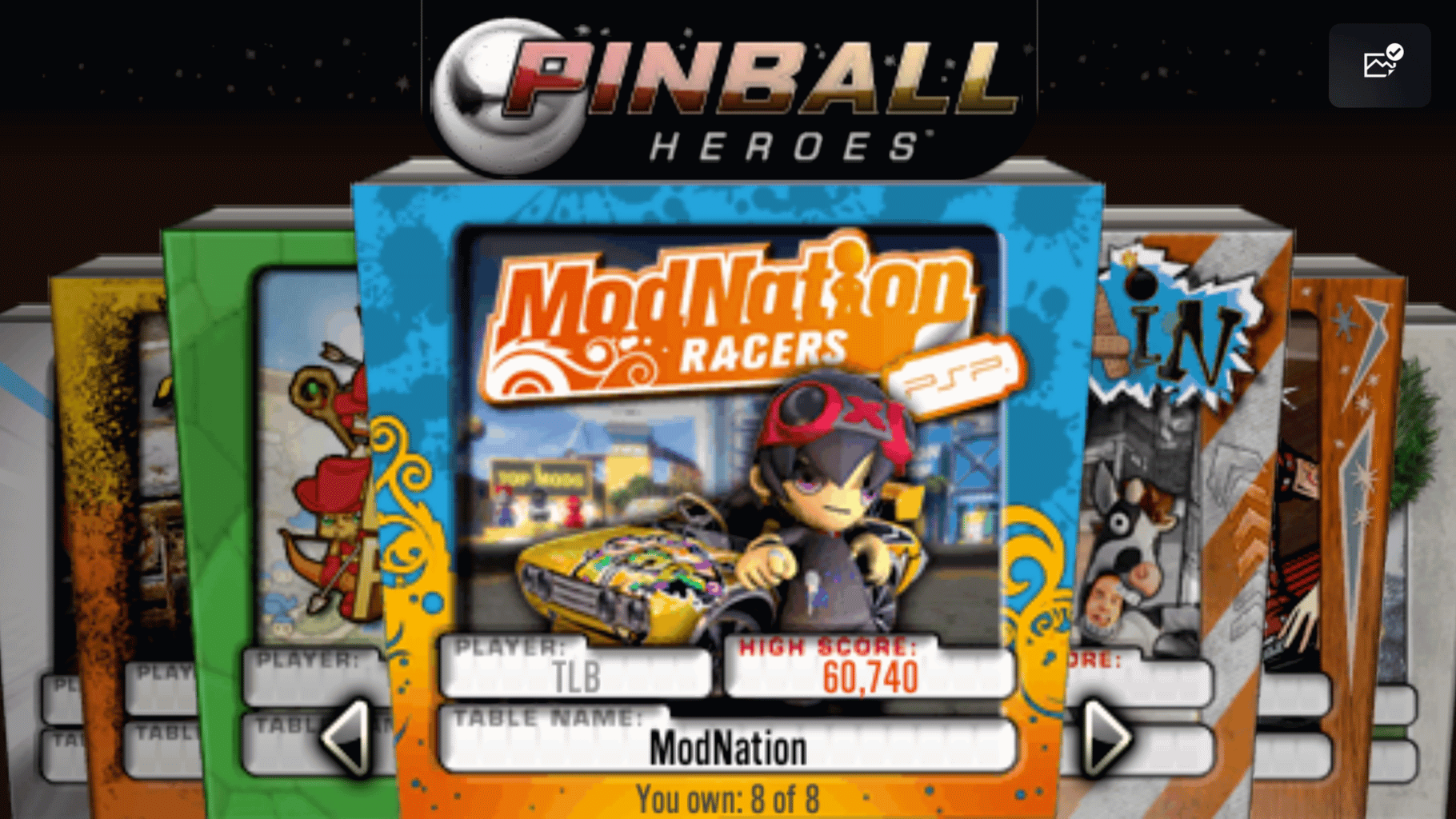 Pinball Heroes screenshot