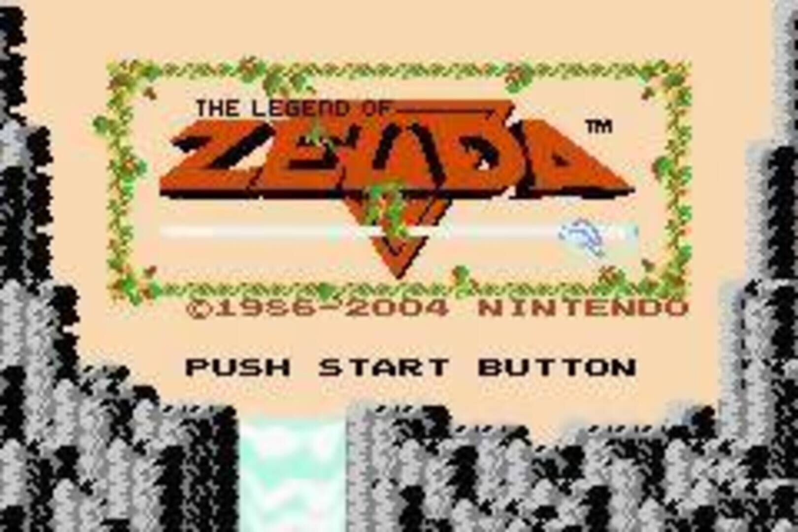 Captura de pantalla - Classic NES Series: The Legend of Zelda