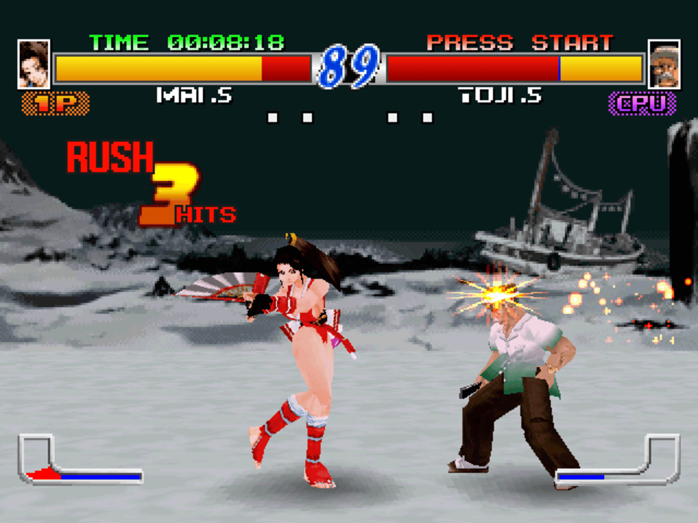 Fatal Fury: Wild Ambition screenshot