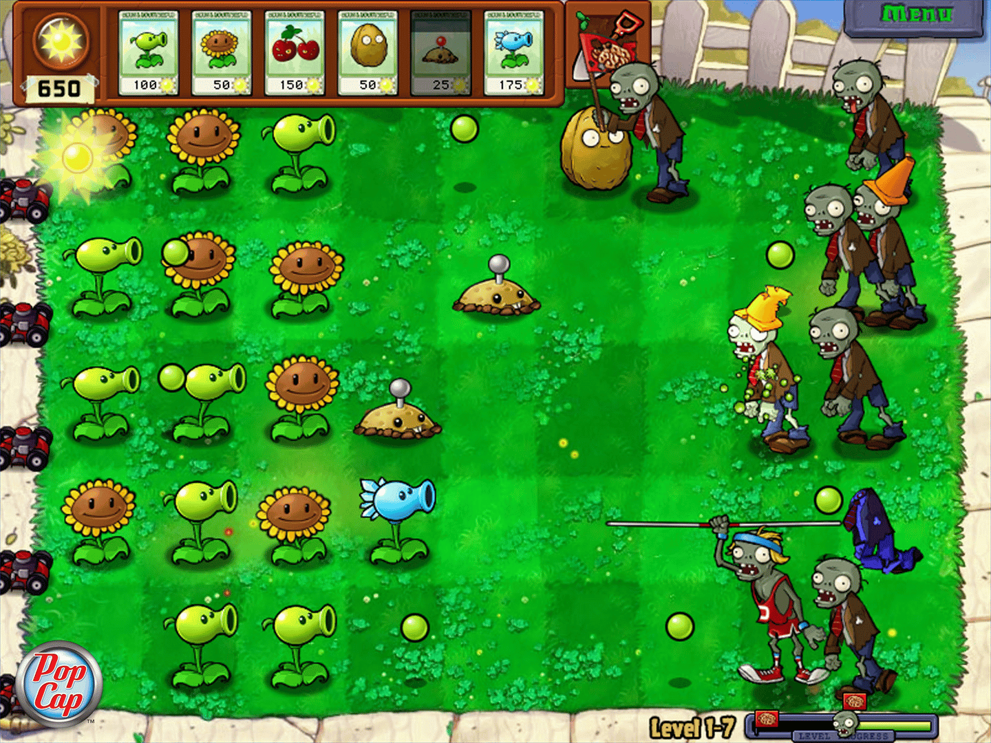 Plants vs. Zombies screenshot