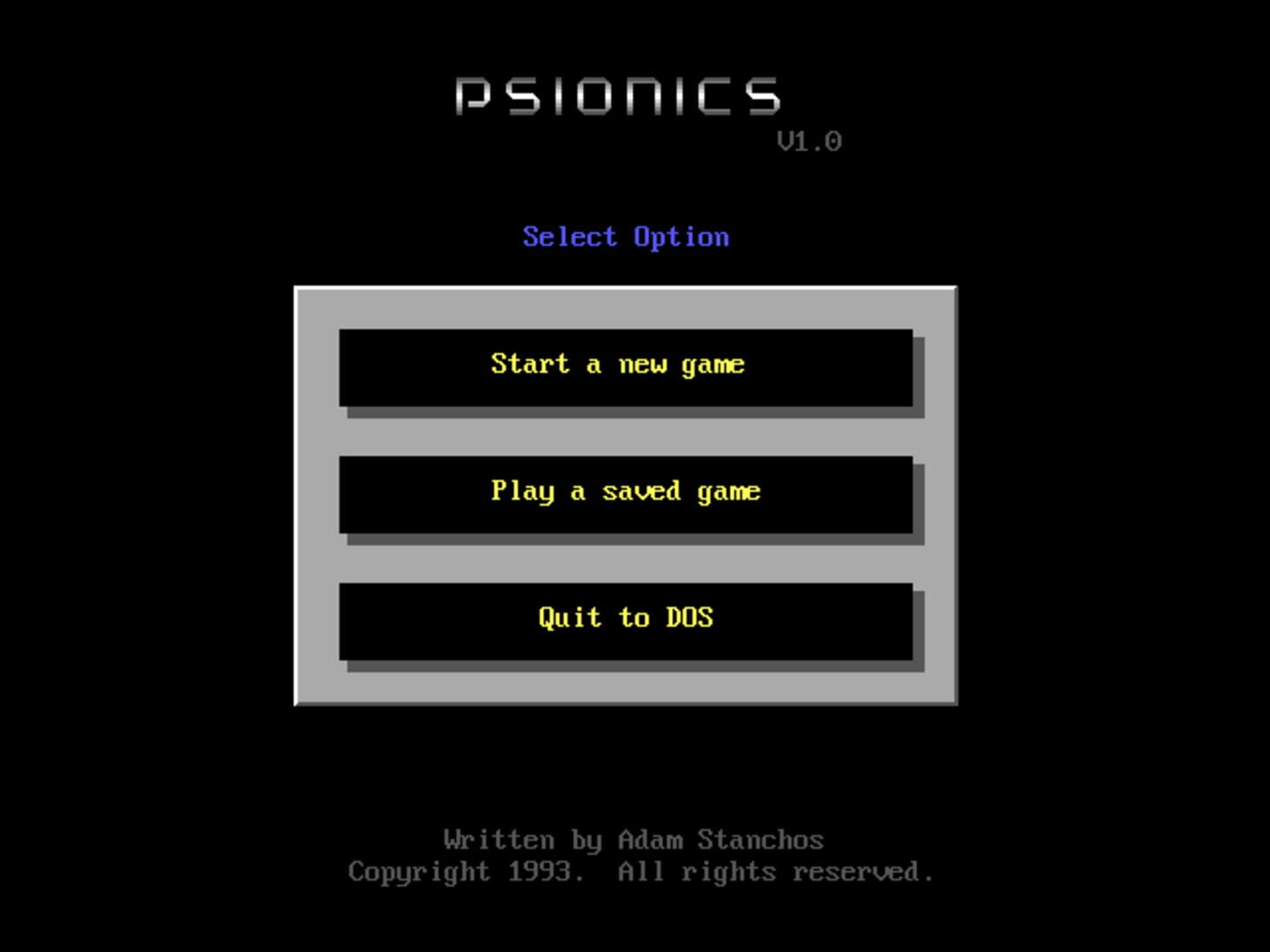 Psionics - Screenshot
