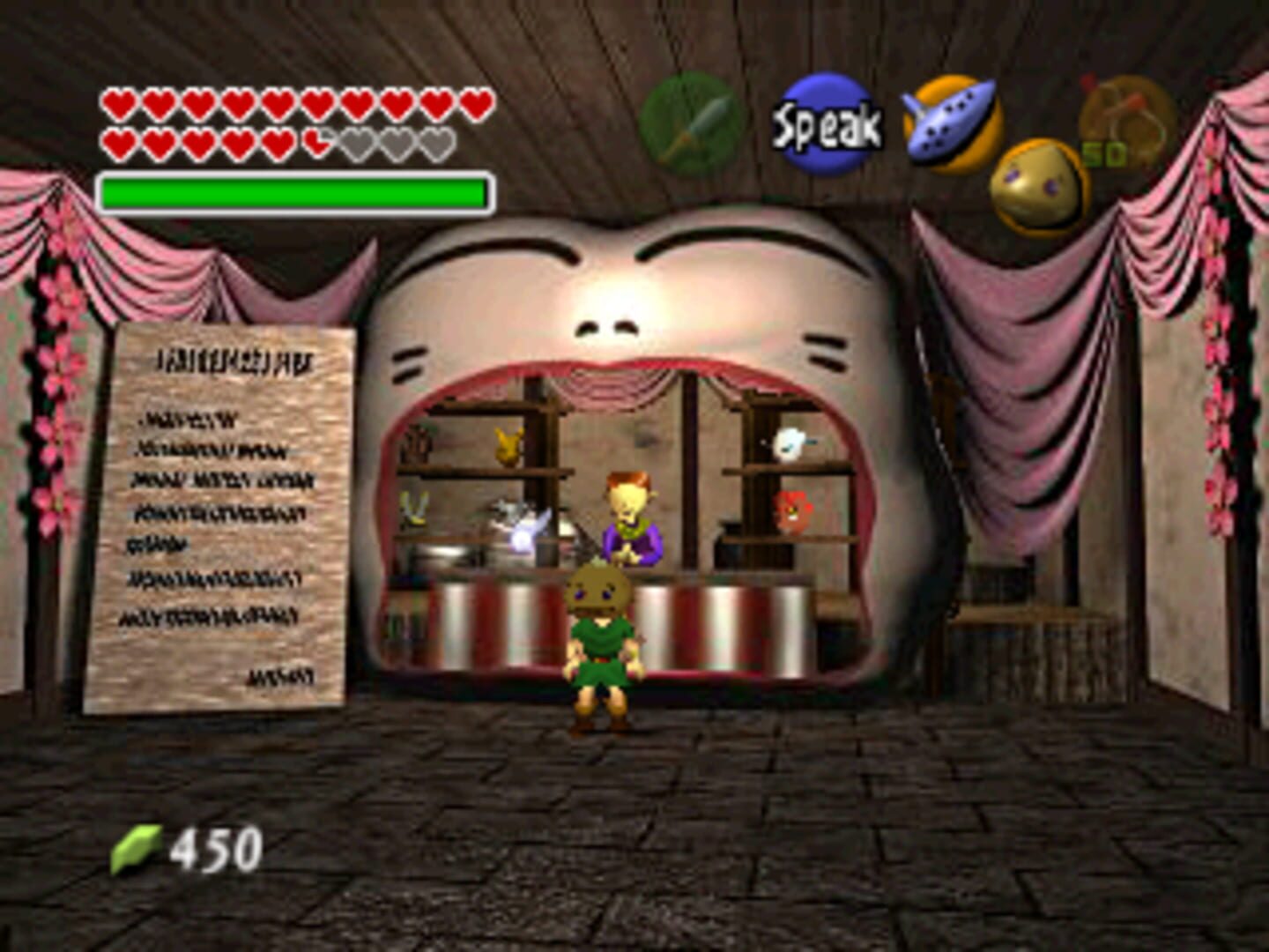 Captura de pantalla - The Legend of Zelda: Ocarina of Time